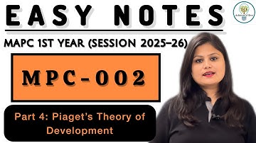 Easy Notes - Dec 25 Paper 2 Part 4 MPC002