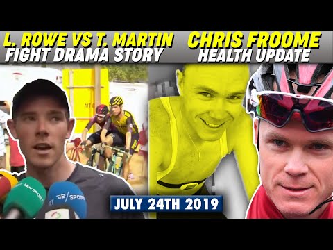 Video: Tony Martin ir Luke Rowe buvo pašalinti iš Tour de France po 17 etapo incidento