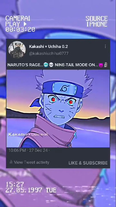 COLDEST MOMENT CREATE BY NARUTO UZUMAKI 🥶🗿