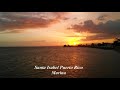 Santa Isabel Puerto Rico Marina sunset (DJI Mavic Air Drone)