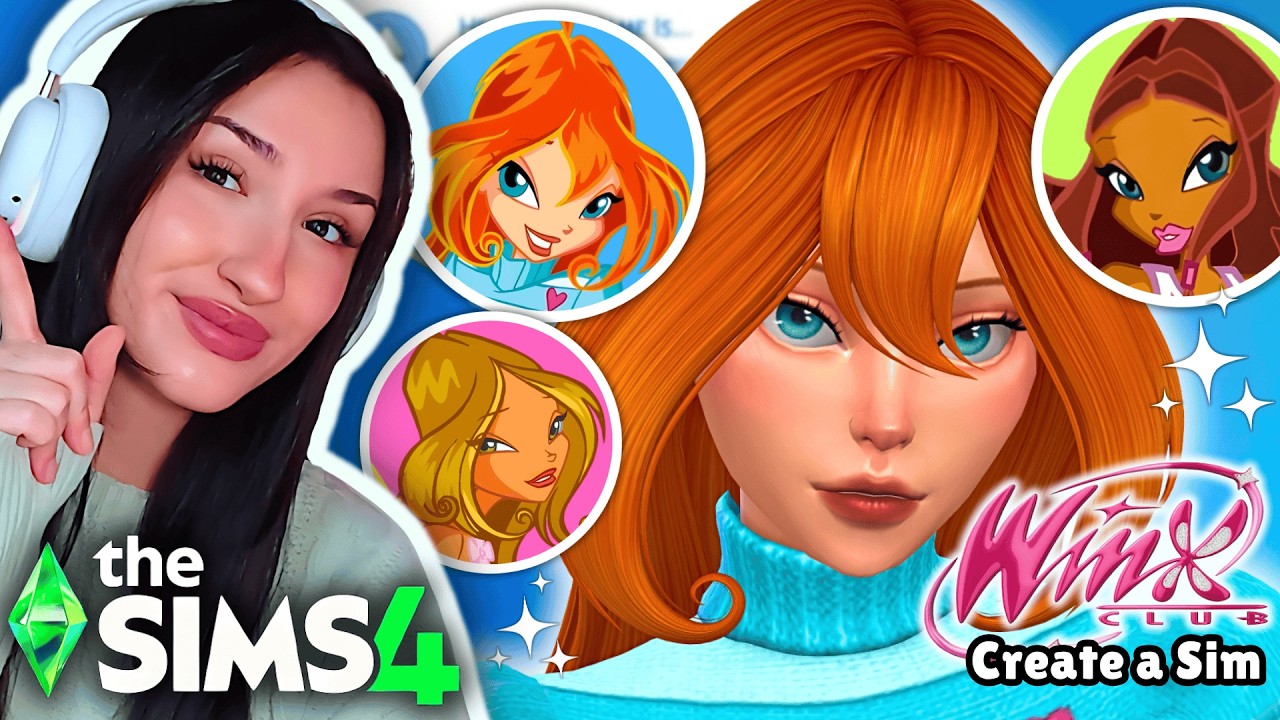 создание фей WINX CLUB в The Sims 4 (снова)