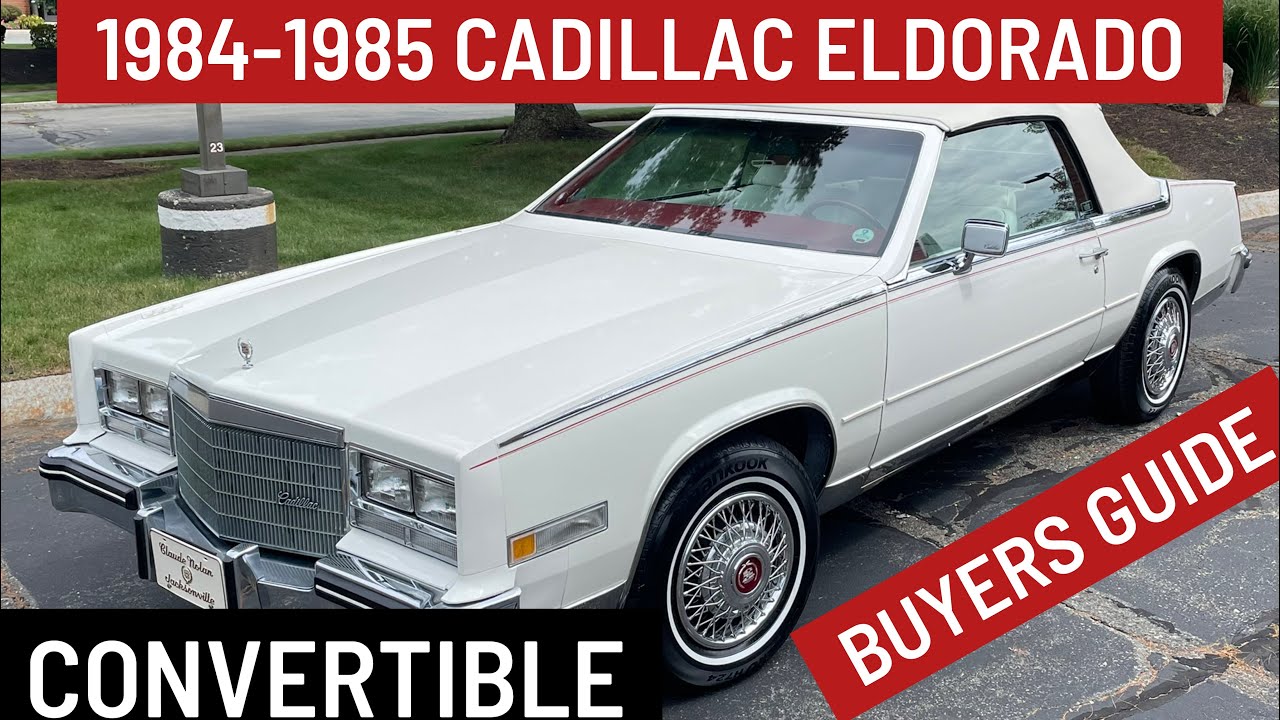 Руководство покупателя Cadillac Eldorado Convertible ASC 1984–1985 годов выпуска. Автор: Джордж О...