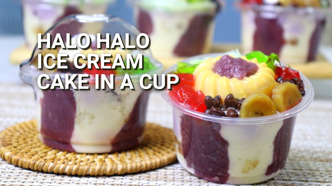 Halo Halo Ice Cream Cake in a Cup masarap ngayong Summer!