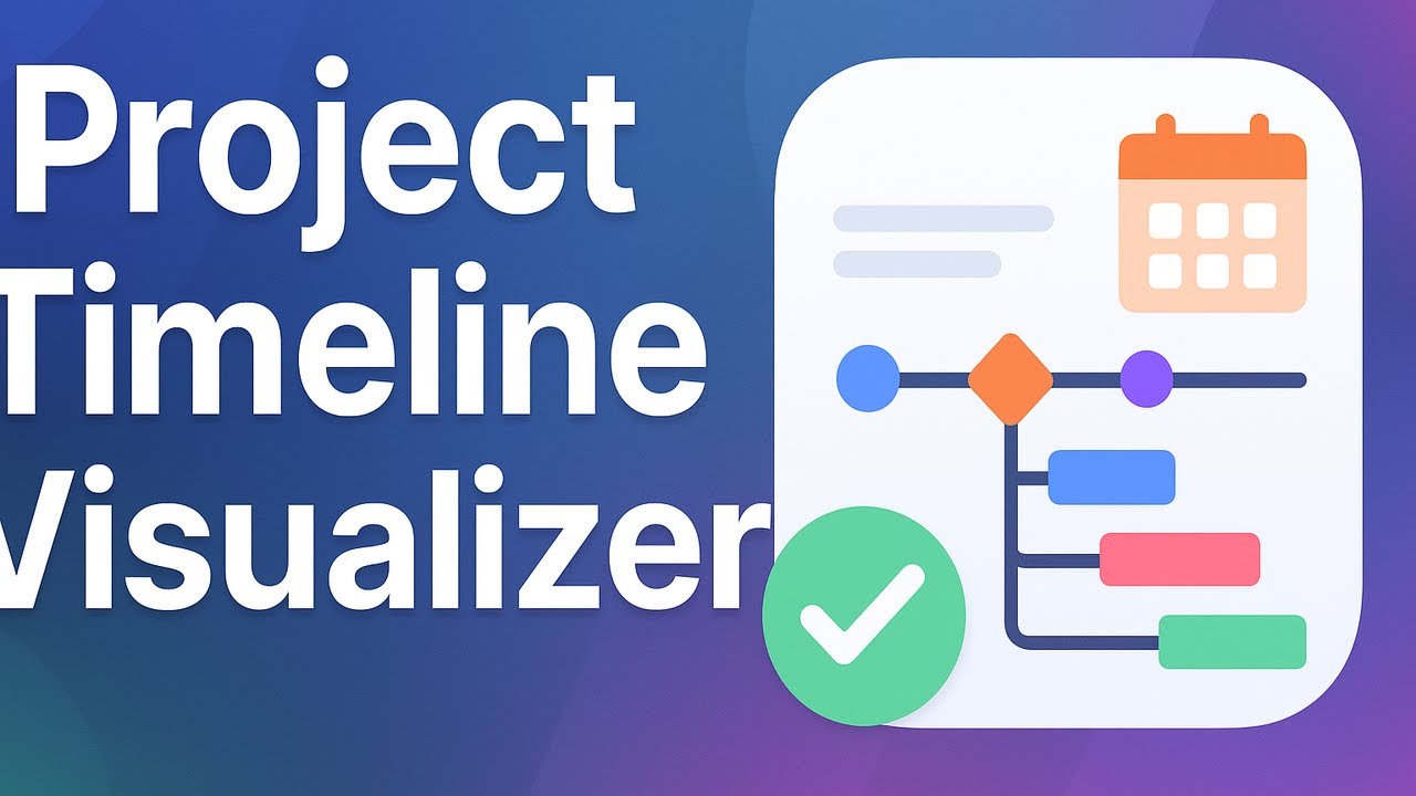 Project Timeline Visualizer for FREE - YouTube