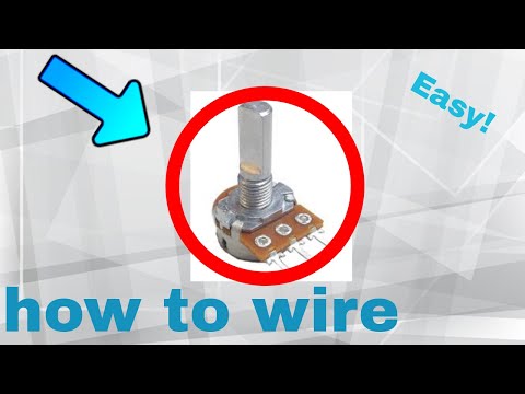 How to wire a potentiometer (Step By Step)