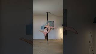 Triangle Knot - Intermediate Pole Dancing #dance #poledance #poledancer #polefitness #pole