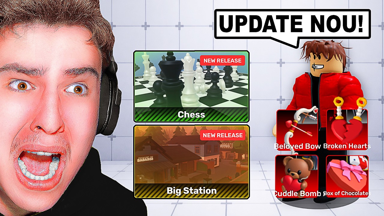 Noul Update De *VALENTINES* În Roblox Rivals...