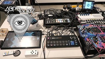 Abre Ojos - Audio Visual Walk through - Part 1- The visual. Featuring Entropy & Sons & Roland V-1HD