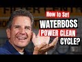 Give Me 2 1 2 Minutes And I Ll Show You How To Set Waterboss Water Softener Power Clean Cycle 