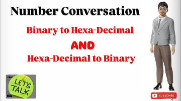 Binary to Hexadecimal and Hexadecimal to Binary Conversion | Number System in Hindi