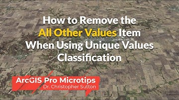 ArcGIS Pro Microtip - Remove All Other Values