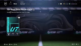 75+ RARE GOLD PLAYER PACK (FC 26: PART 33)