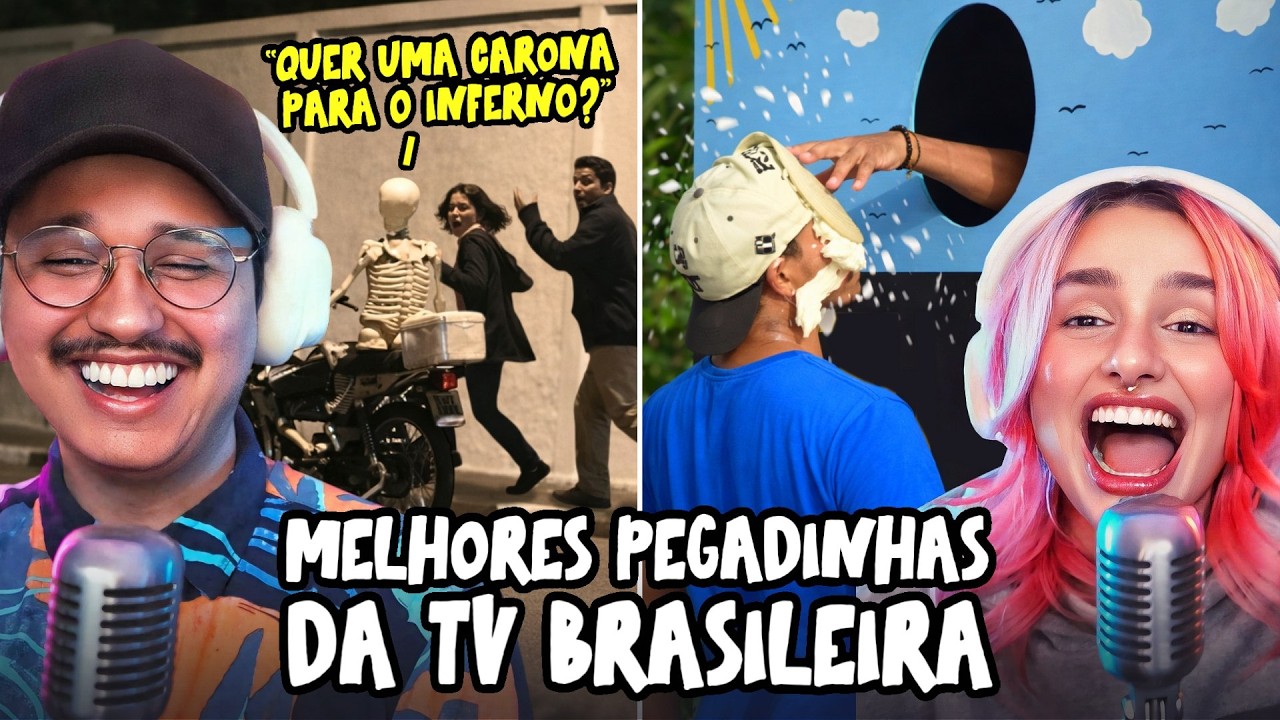 SÓ AS MELHORES PEGADINHAS DA TV BRASILEIRA KKKKK | Canal 90