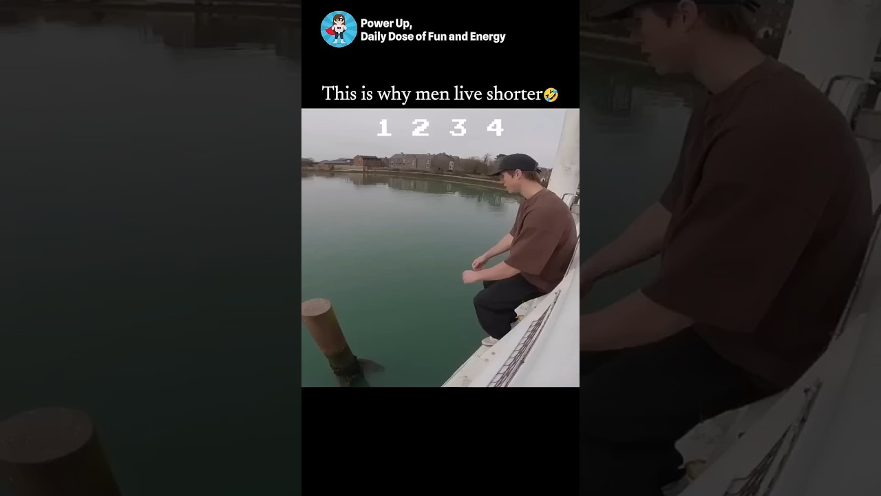 This is why men live shorter🤣#funny #humor #shorts