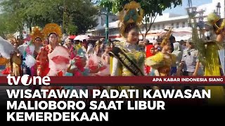Wisatawan Padati Malioboro Saksikan Kemeriahan Karnaval Saat Hari Kemerdekaan RI| AKIS tvOne