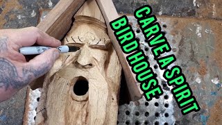 How to make the coolest bird houses ever with a dremel.