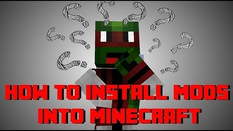 How to: Install mods into Minecraft   ( No forge or Modloader )