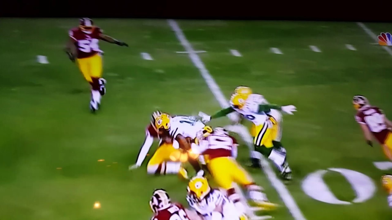 What happened to #39 Green Bay Packers 11/20/16?