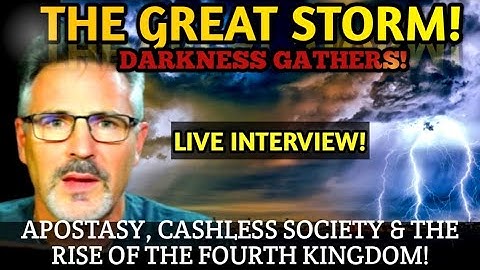Live with Mark Mallett: The Great Storm and the Darkness that Attacks on the Church!