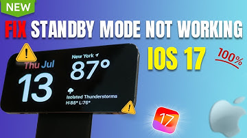 Fix: Standby Mode NOT Working on iPhone iOS 17