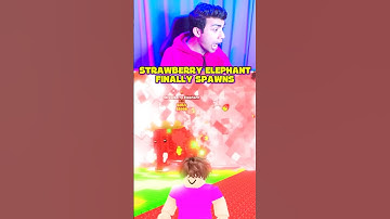 STRAWBERRY ELEPHANT STEAL A BRAINROT LUCK 😭