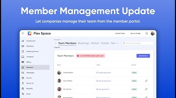 Member Management Update - OfficeRnD Flex