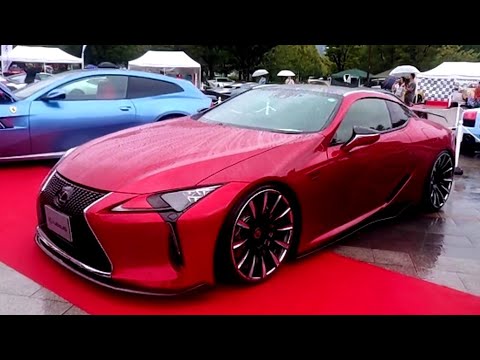 Lexus LC500【ラディアントレッド】TOKYO SUPERCAR DAY 2024 - YouTube