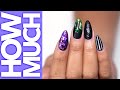 How Much? |  Beetlejuice Nails - Halloween Design