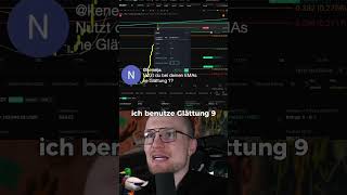 Welche EMA Glättung? 🔥🚀🏆 #livetrading #kryptolivetrading #btc #eth #xrp #ema #emaindicator