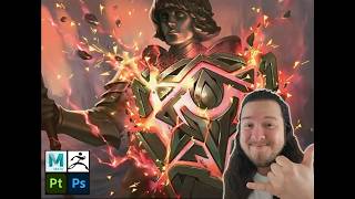MtG 3D Fan Art Stream! - Lorehold Charm