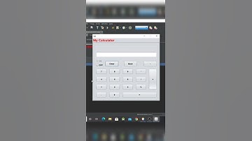 how to create calculator project using swing in java #shorts #myshorts