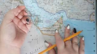 ASMR ~ Abu Dhabi, UAE History & Geography ~ Soft Spoken Map Tracing Google Earth screenshot 5