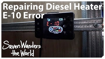 Repairing Chinese Diesel Heater Error E 10 E648