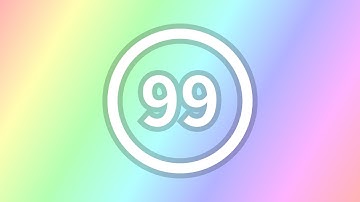 99 seconds timer ‐ Countdown Circle Gradation