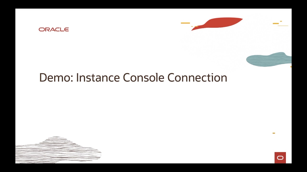 Compute Instance Console Connection 6