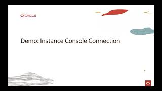 Compute Instance Console Connection 6