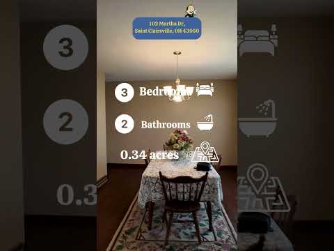 102 Martha Dr, St Clairsville, OH home video tour