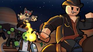 BERTAHAN DARI SERANGAN ZOMBIE (DEAD RAIL) - ROBLOX - AA