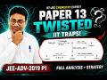 JEE Adv 2019 P1 Chemistry Full Analysis | Most TWISTED Questions Explained 😱