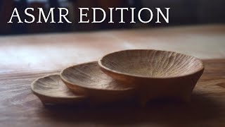 Carving a Wooden Jewelry bowl  ASMR Edition