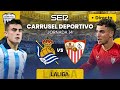 ⚽️ REAL SOCIEDAD vs SEVILLA FC | EN DIRECTO | #LaLiga 23/24 - Jornada 14