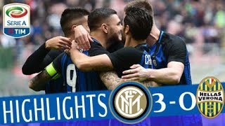 Inter - Hellas Verona 3-0 - Highlights - Giornata 30 - Serie A Tim 201718