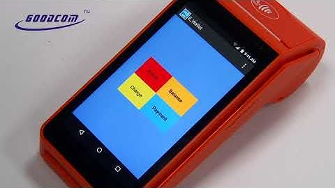 GOODCOM Handheld Mobile Android POS Terminal