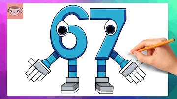 How To Draw 67 | Steal A Brainrot |  Drawing Tutorial