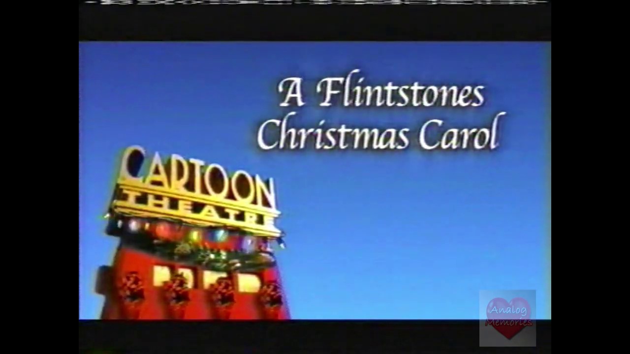 Download Cartoon Network Cartoon Theatre Bumpers 2000 A Flintstones Christmas Carol Youtube SVG Cut Files