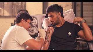 Tilak Varma's Inspiring Tattoo Odyssey - Aliens Tattoo