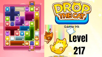 Drop The Cat Level 217 very hard level Walkthrough Solution 