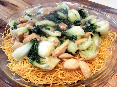 s2ep6-crispy-pan-fried-noodles-with-chicken-and-bok-choy-小白菜雞煎麵