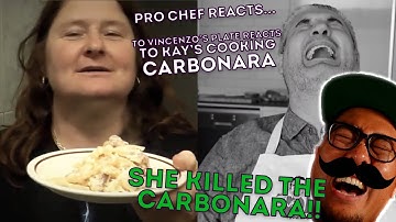 Pro Chef Reacts to Italian Chef Reacts To WORST CARBONARA