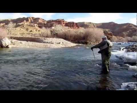 Winter Wyoming Fly Fishing Report Video Dubois WY ...